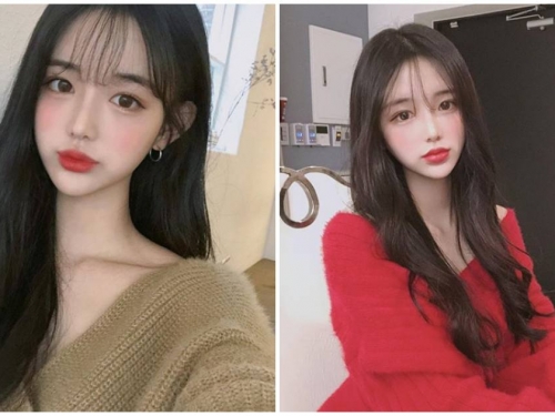 根本白雪公主！正妹수현「天使臉孔」氣質滿分，粉嫩嘴唇太迷人！
