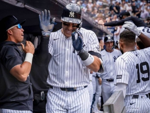 MLB》隊史最瘋狂戰役！「法官」賈吉三響砲8打點 洋基9轟載入史冊