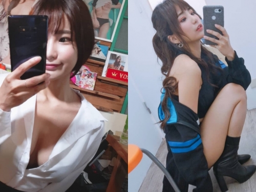 電玩實況主「貝莉莓」在家也要拍美照，火辣美乳和蜜大腿好想多看幾眼！