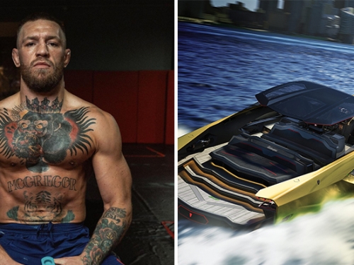 「嘴砲拳王」麥克雷格億元級新玩物：Lamborghini 4,000 匹馬力「閃電海牛」豪華快艇！