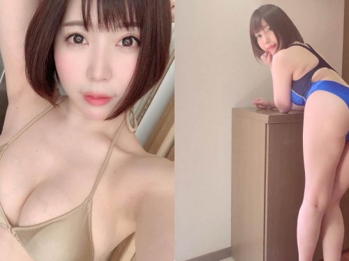 極品翹臀正妹「由衣おねえさん」，臀部火辣特寫讓人靜不下心！
