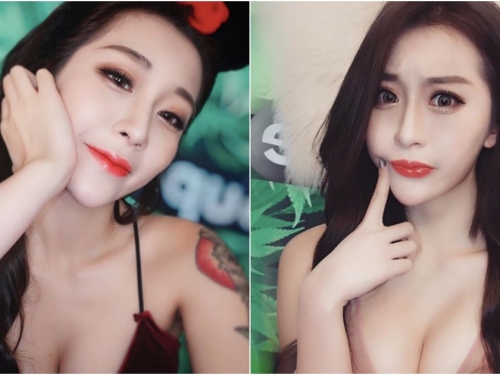 這香菜誰不想吃？刺青辣妹「香菜兒」人正還幽默，胸前有足球好好玩～