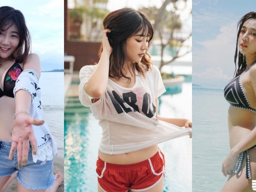 【好In日報】激正曼谷女孩！「翹臀女神」海邊展現完美曲線「男友視角」超有感！