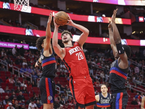 NBA》剛中止28連敗的活塞今慘輸對手 火箭森根26分助隊止3連敗