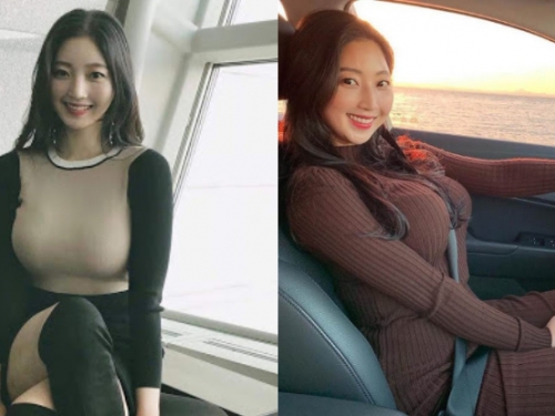 前座有點擁擠！甜美女司機「朴善宇」自備旗艦級安全氣囊，邪惡視角網掀暴動求上車