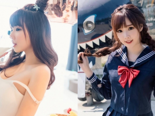 鋼琴老師「小蘋果」肩帶滑落香肩挺歐派，「濃醇鮮乳」網友超想喝！