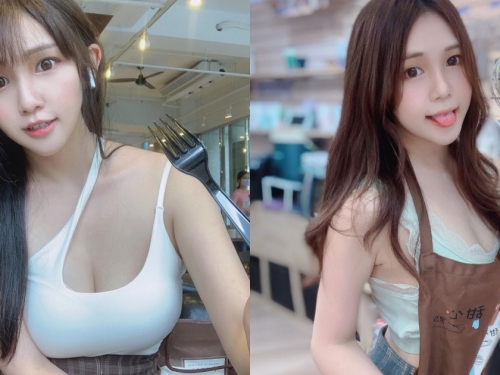 大眼甜心「小來兒」烘焙坊DIY甜品，童顏巨乳好犯規，蛋糕一定奶香味超濃！