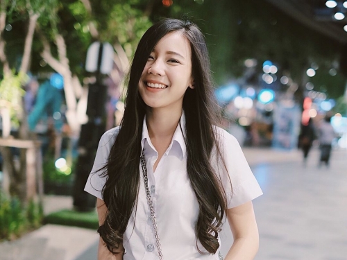 「清新妹子」超可愛，試圖讓人秒戀愛！媽媽說女友是要找這種的…