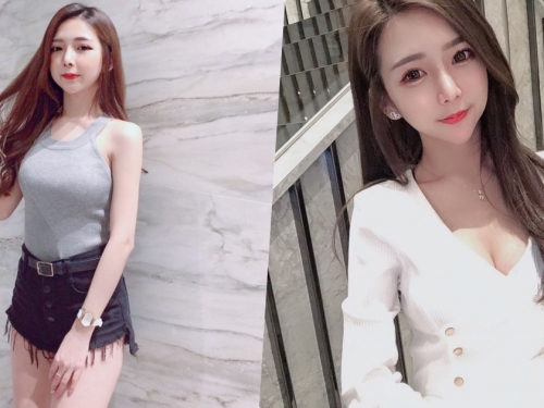 太甜了！正妹紋繡師「貝貝」美乳好兇，穿熱褲露出「白皙光滑美肌」！