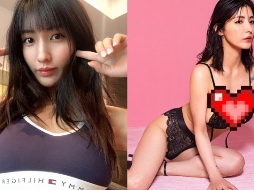 G 級女星「渡邊萬美」曬性感內衣照！「繩帶隱沒深溝中」畫面超震撼