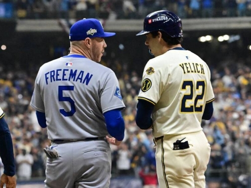 國聯冠軍賽》「他們不放棄任何出局數...」道奇球星佛里曼讚釀酒人打出精彩一仗