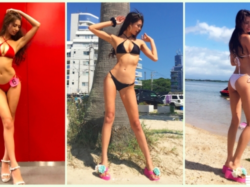 網路瘋傳「神正美腿辣妹」身材根本突破天際！超犯規「逆天長腿」讓一票網友戀愛…