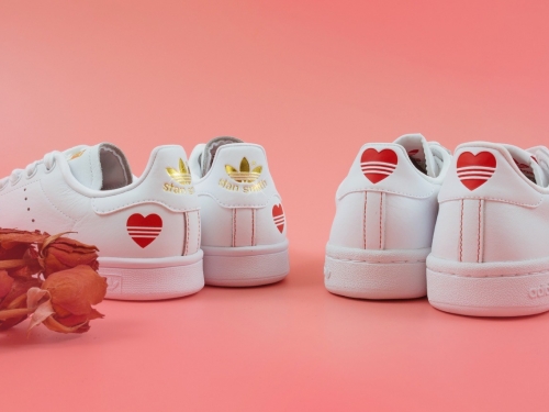 少女心爆棚！Adidas Originals推出兩款情人限定鞋款，代表性三線愛心超可愛