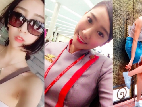 原來「遠航最美空姐」制服底下身材超噴火！表演「傾身勾腿」最讓男人腦衝的畫面...