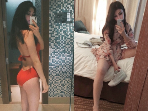 「極品俄羅斯妹」自拍露白嫩修長美腿 IG內容尺度直逼18+渾圓美乳超誘人