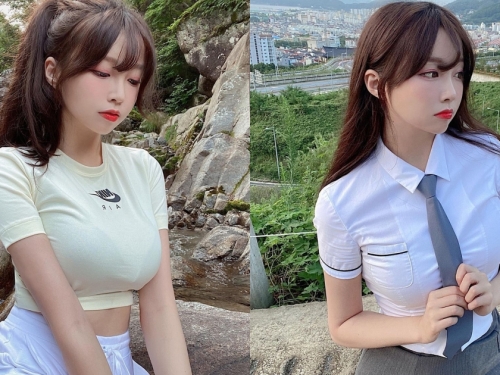 戶外遇「超甜美正妹」神正顏值好有氣質！完美身材魅力十足