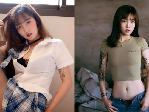 發育非常好！19歲帥妹「映映Cynthia」制服開襟秀飽滿雙峰，水蛇腰間讓哥哥都讚嘆！