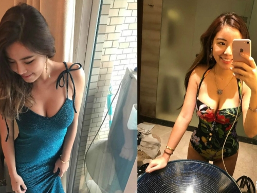 車頭燈有夠兇！「網拍老闆娘」身材太火辣「S型腰線」讓人忍不住邪惡了…