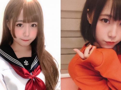 「魚魚Titania」扮起Cosplay擠出深厚事業線，火辣邪惡的節奏擋不住司機們的好奇心！