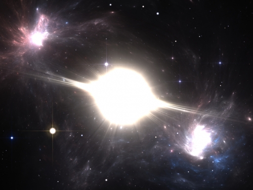 超新星衝擊波不是球形可能是因磁場影響