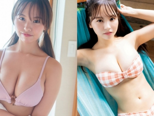 發育太犯規！18 歲女團成員「本鄉柚巴」寫真再曬「巨大胸器」辣翻網友