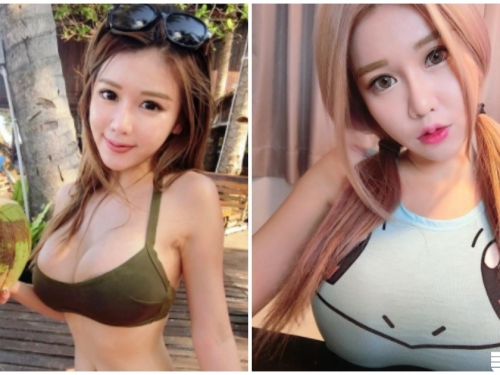 大馬女神喝果汁！「碗公奶」快跟椰子一樣大，這畫面實在太美好...