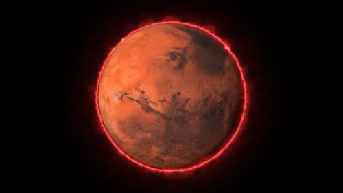 火星早期地熱能發達，能融化表面冰層底部形成富水地下環境