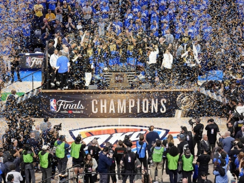 NBA總冠軍賽》雷霆擊敗溜馬封王 連7年不同冠軍史上首見
