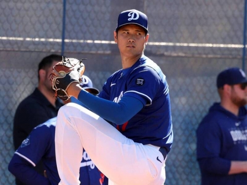 MLB》大谷翔平四度進牛棚練投30球 道奇主帥很驚訝：進度有點快