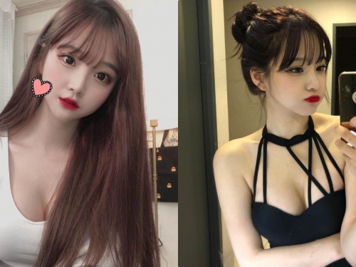 可愛童顏妹「邪惡酥胸好挑逗」，嘟嘴自拍「美乳呼之欲出」！