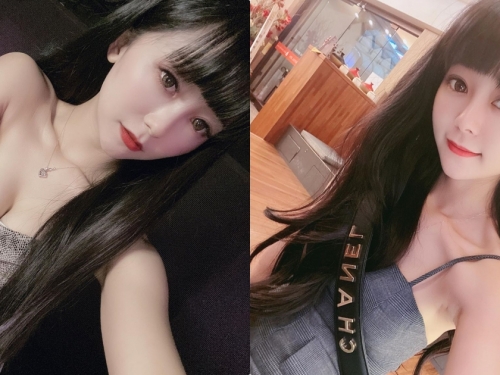 正妹甜心「衣櫥甜甜寶」白皙嫩乳好誘惑，「平口裝的深溝」充滿超深吸引力！