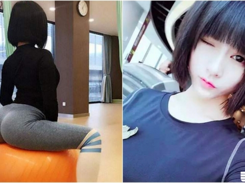 19歲「前凸後翹」美少女！號稱強國「第一美臀」的渾圓Ｓ曲線真的太猛！