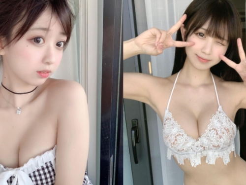 童顏巨乳代表！「Yami」雙球大到包不住，「兇猛炸彈」不定時就爆！
