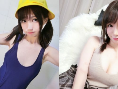 最強反差！性感Coser「nagisa魔物喵」卸下裝扮竟然是名萌系妹子！