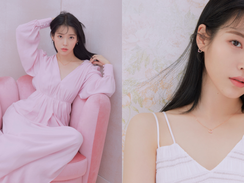 白裡透紅！國民妹妹IU拍攝《HIGH CUT》封面，著細肩洋裝女友感爆棚...