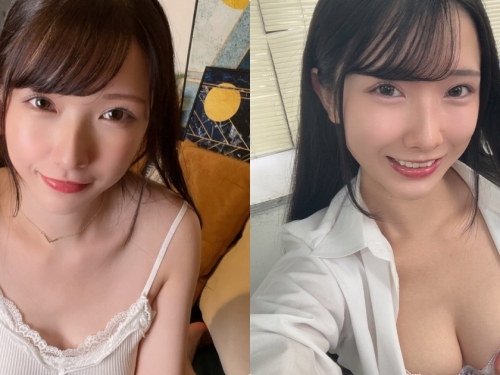 治癒系美女「穿高衩泳裝誘惑我」，「藏不住的緊身曲線」讓我狂發射...