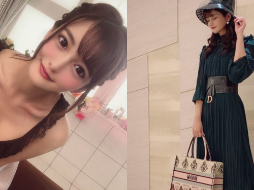精品帶貨王是她！曾擔任少女雜誌的AV女優日向真凜，IG充斥各種名牌收藏