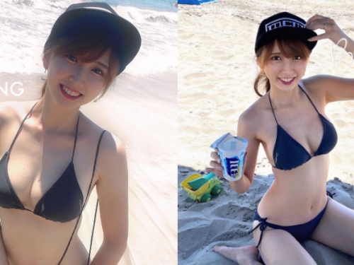 地方媽媽「みちゃん」又甜又性感　比基尼展現飽滿火辣身材