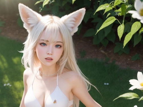 AIModel Vol.004 Girl With Fox Ears