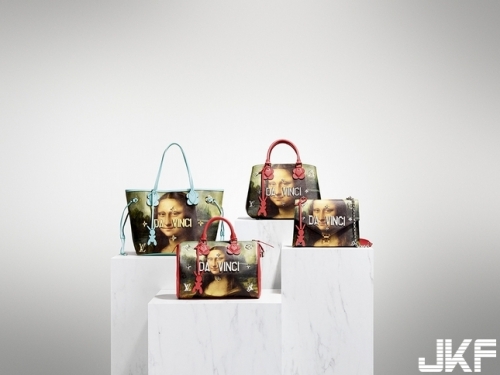 Louis Vuitton和最貴的在世藝術家Jeff Koons聯名合作！推出最新大師系列