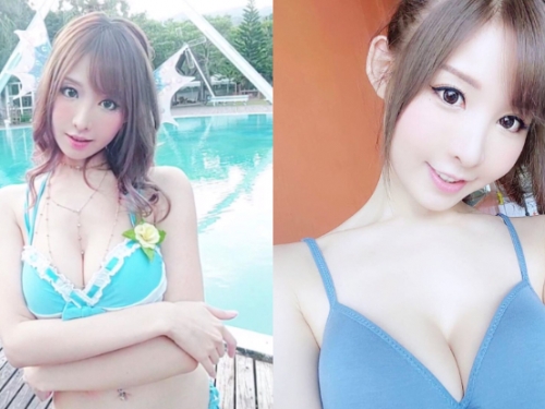 甜系美女有點兇！「朱芷玄Lenna」水汪大眼無辜惹人愛，飽滿炸彈一撈起來太驚人！