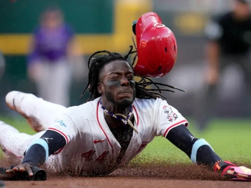 MLB》Elly De La Cruz秀超驚人跑速！回傳球也能盜　寫隊史逾90年紀錄