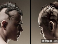 牽一髮動全身 超強髮蠟抓出爬蟲類