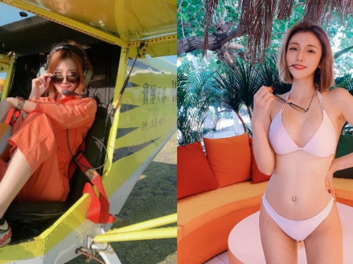 帶我飛！輕航機飛行員「林酸酸 Enny」飛行衣底下藏火辣身材