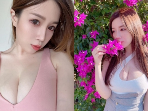人比花嬌！白皙美模「吉寶」開心慶生！這一處讓人分心