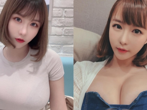 F奶正妹「希維亞」牛仔裝火辣自拍，「爆乳好曲線」辣到極點！