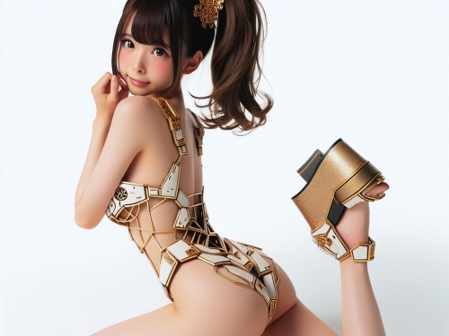 Portable Series - Steel Bullet Girl Scaffolding Shooting