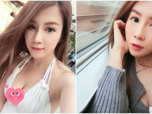 辣模穿低胸裝「身材好洶湧」，搭車時性感打扮也辣翻！
