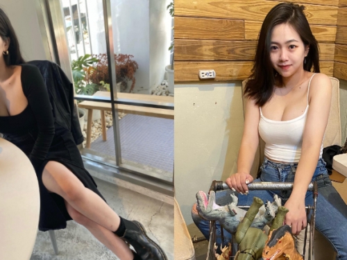 氣質長髮妹竟然是隱乳！換上比基尼「猖狂乳量」呼之欲出