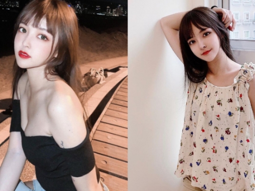 真人芭比「李優Leeu」水靈大眼太有毒，晚上「大開車燈」用嫩乳照亮男粉心！